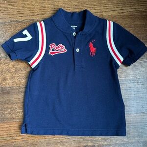 18m Ralph Lauren Baseball Shirt
